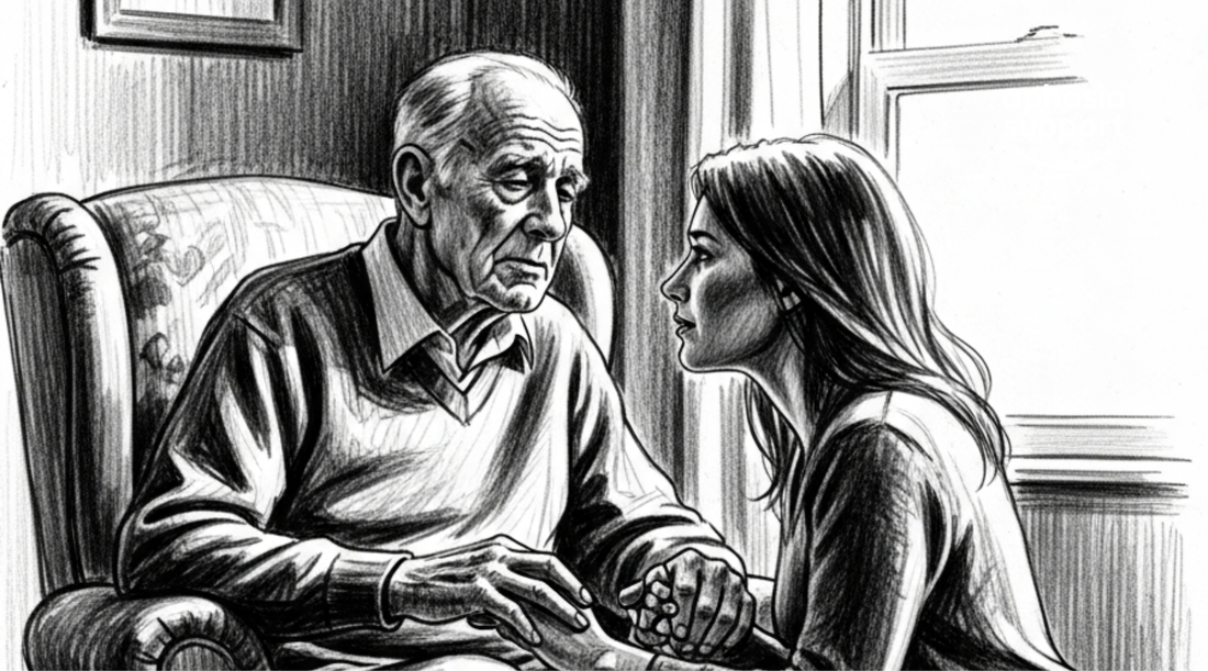 A dad never forgets his daughter